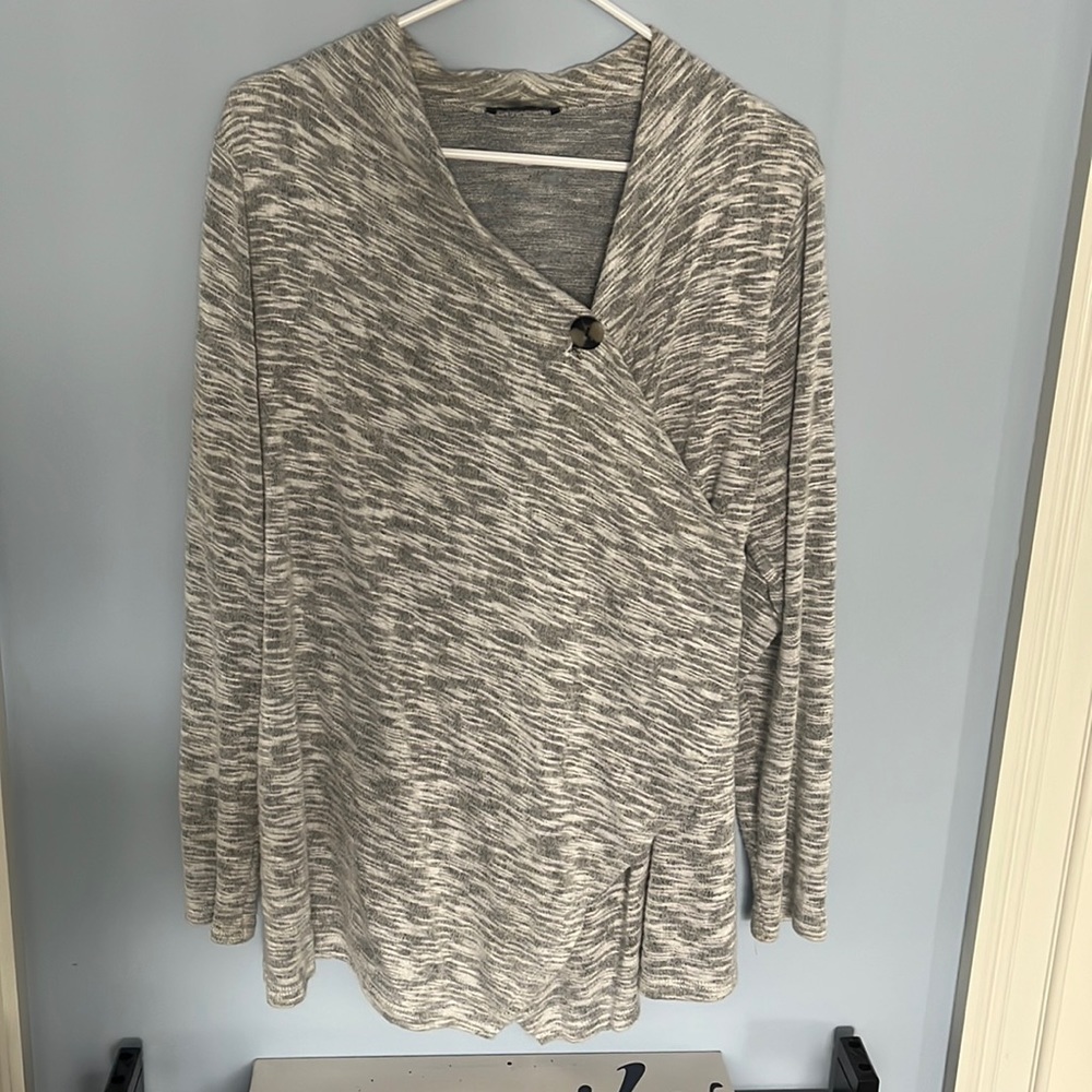 Lightweight wrap sweater